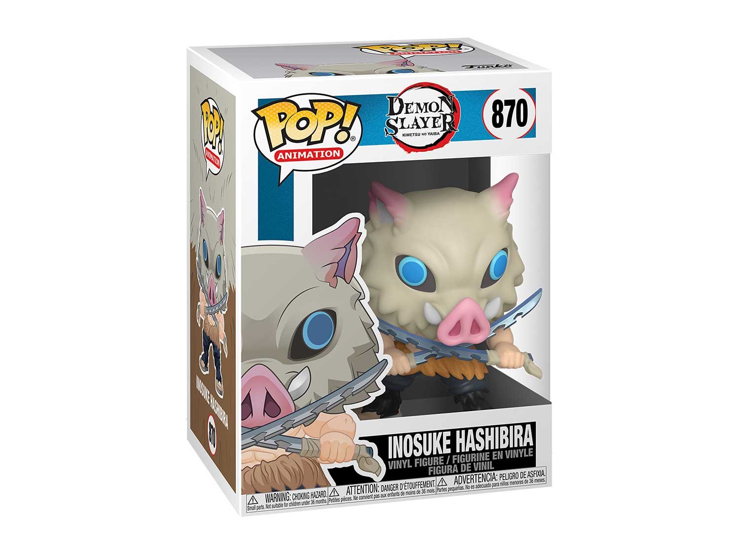 Фигурка Funko POP! Animation Demon Slayer Inosuke Hashibira (FL) (Exc) (870) (Fun74462)
Фигурка Funko POP! Animation Demon Slayer Inosuke Hashibira (FL) (Exc) (870) (Fun74462)