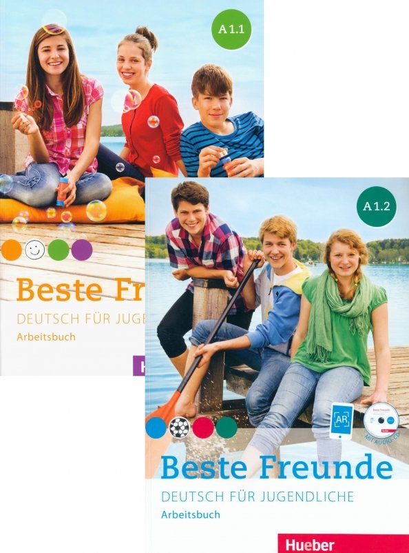 Beste Freunde A1. Paket Arbeitsbuch A1.1 und A1.2 mit 2 Audio-CDs. Deutsch fur Jugendliche (комплект из 2-х книг)
Beste Freunde A1. Paket Arbeitsbuch A1.1 und A1.2 mit 2 Audio-CDs. Deutsch fur Jugendliche (комплект из 2-х книг)
