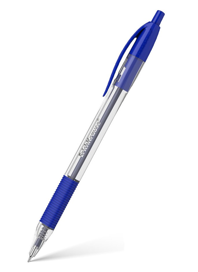 Ручка шариковая Erich Krause, U-209 Classic Matic&Grip, Ultra Glide Technology, автоматическая синяя 1 мм
Ручка шариковая Erich Krause, U-209 Classic Matic&Grip, Ultra Glide Technology, автоматическая синяя 1 мм