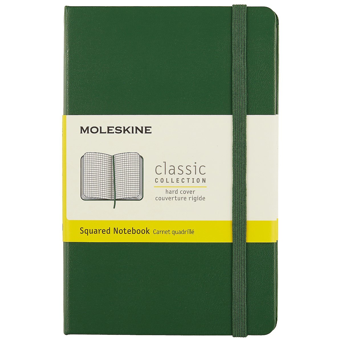 Записная книжка Moleskin Classic Pocket, твёрдая обложка, зелёная, 96 листов, А6
Записная книжка Moleskin Classic Pocket, твёрдая обложка, зелёная, 96 листов, А6