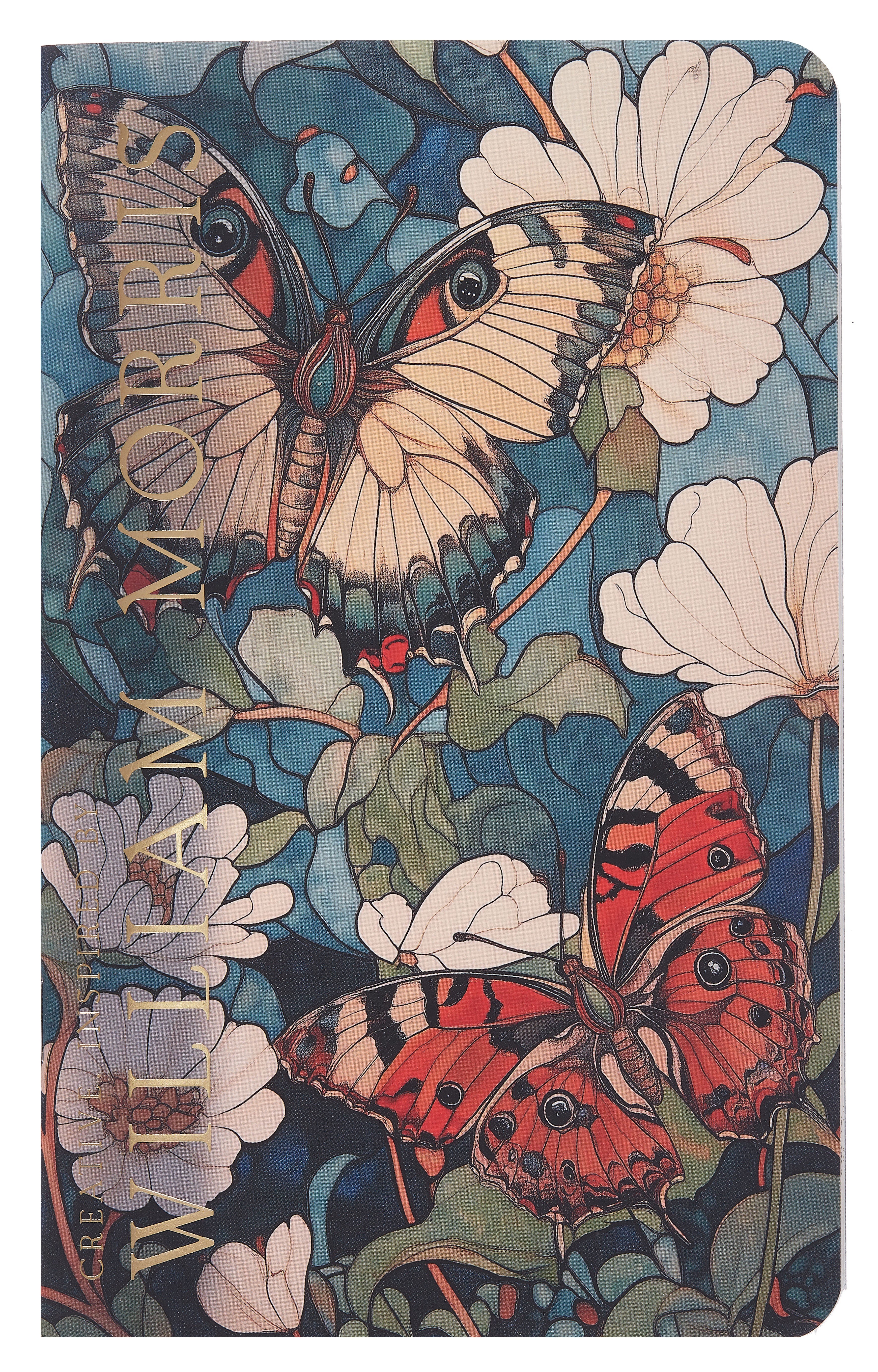 Книга для записей 130*210 32л "Creative. Inspired by William Morris (пионы с бабочками)" скрепка
Книга для записей 130*210 32л "Creative. Inspired by William Morris (пионы с бабочками)" скрепка