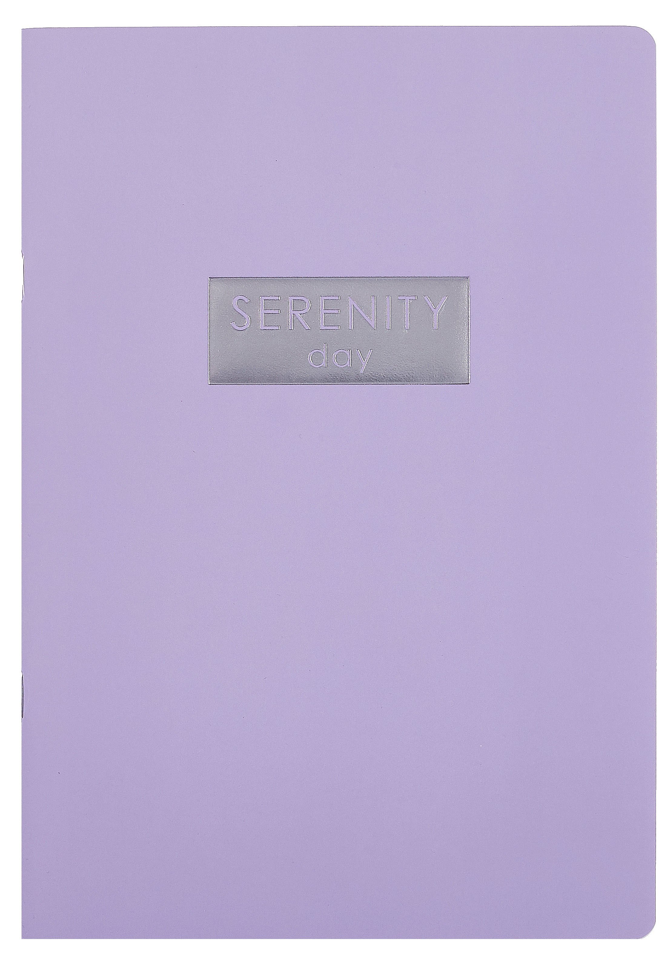 Тетрадь А4 48л кл. "Serenity day" скрепка, мел.картон, выб.лак, печ.пантон, ламинация soft touch, тиснение фольгой
Тетрадь А4 48л кл. "Serenity day" скрепка, мел.картон, выб.лак, печ.пантон, ламинация soft touch, тиснение фольгой