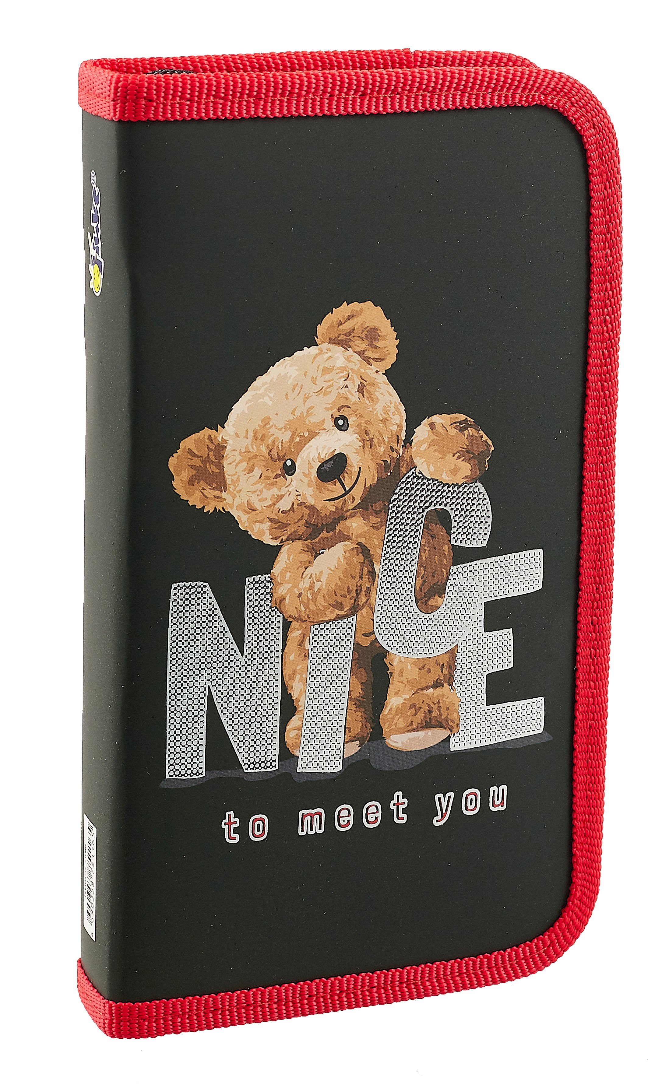 Пенал 1отд. "Мишка NICE" 19*11см, молния, ламинат, 3D-фольга
Пенал 1отд. "Мишка NICE" 19*11см, молния, ламинат, 3D-фольга