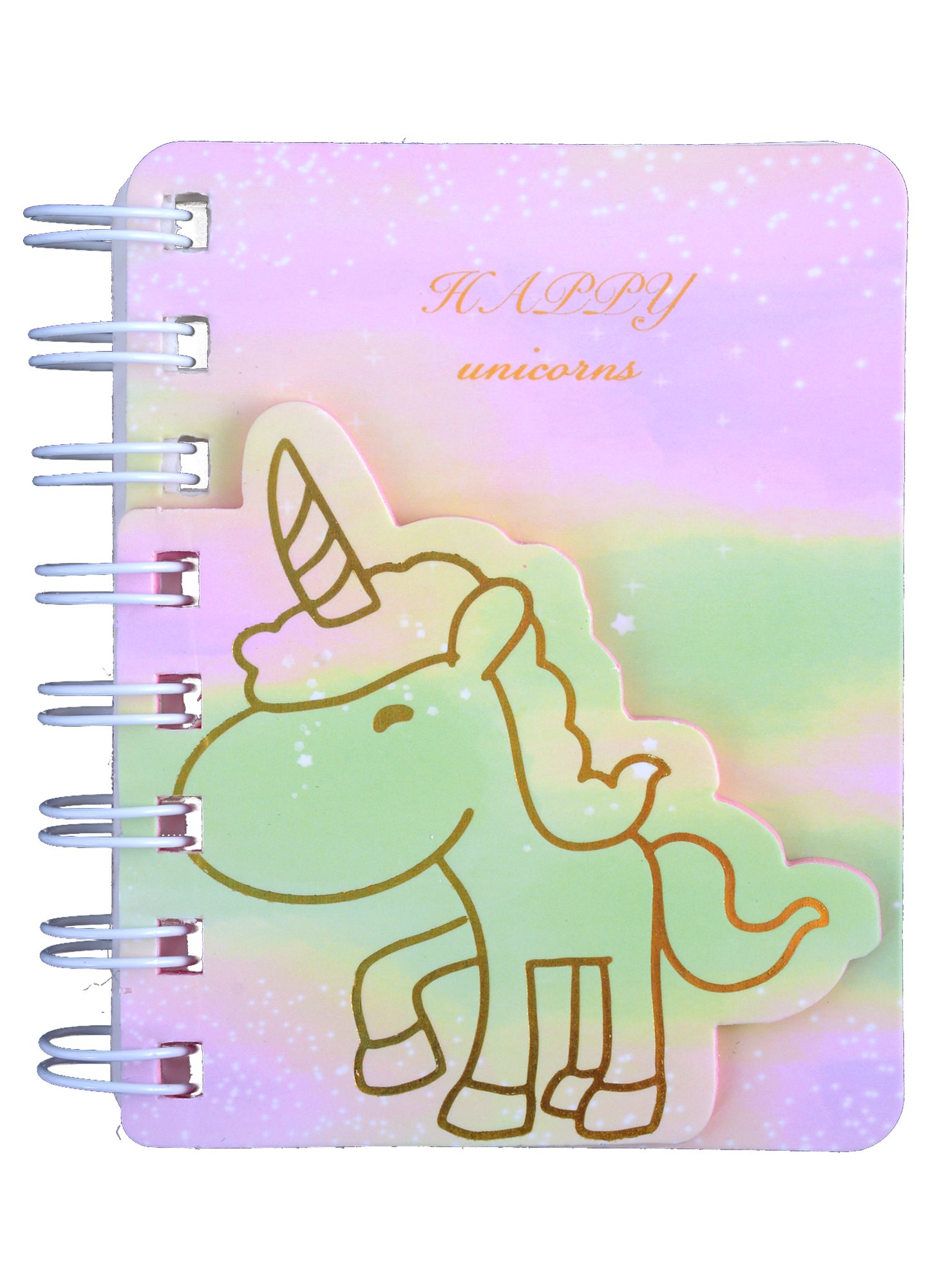 Записная книжка А7+ 100л лин. "Happy unicorns" спираль, вырубн.блок, тиснение фольгой, инд.уп., ассорти
Записная книжка А7+ 100л лин. "Happy unicorns" спираль, вырубн.блок, тиснение фольгой, инд.уп., ассорти