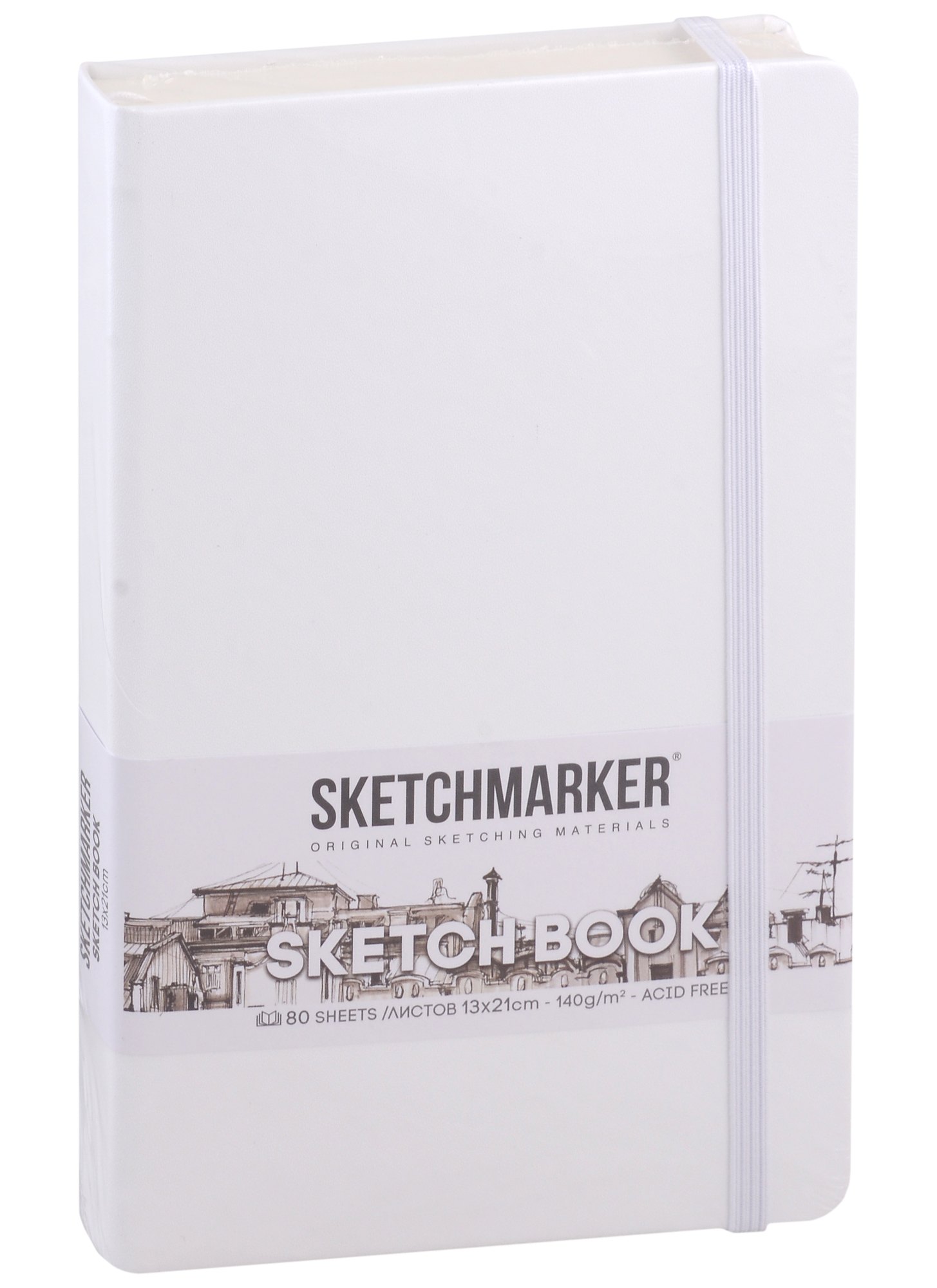 Скетчбук 13*21 80л "Sketchmarker" белый, нелинованн. 140г/м2, слоновая кость, тв.обл.
Скетчбук 13*21 80л "Sketchmarker" белый, нелинованн. 140г/м2, слоновая кость, тв.обл.