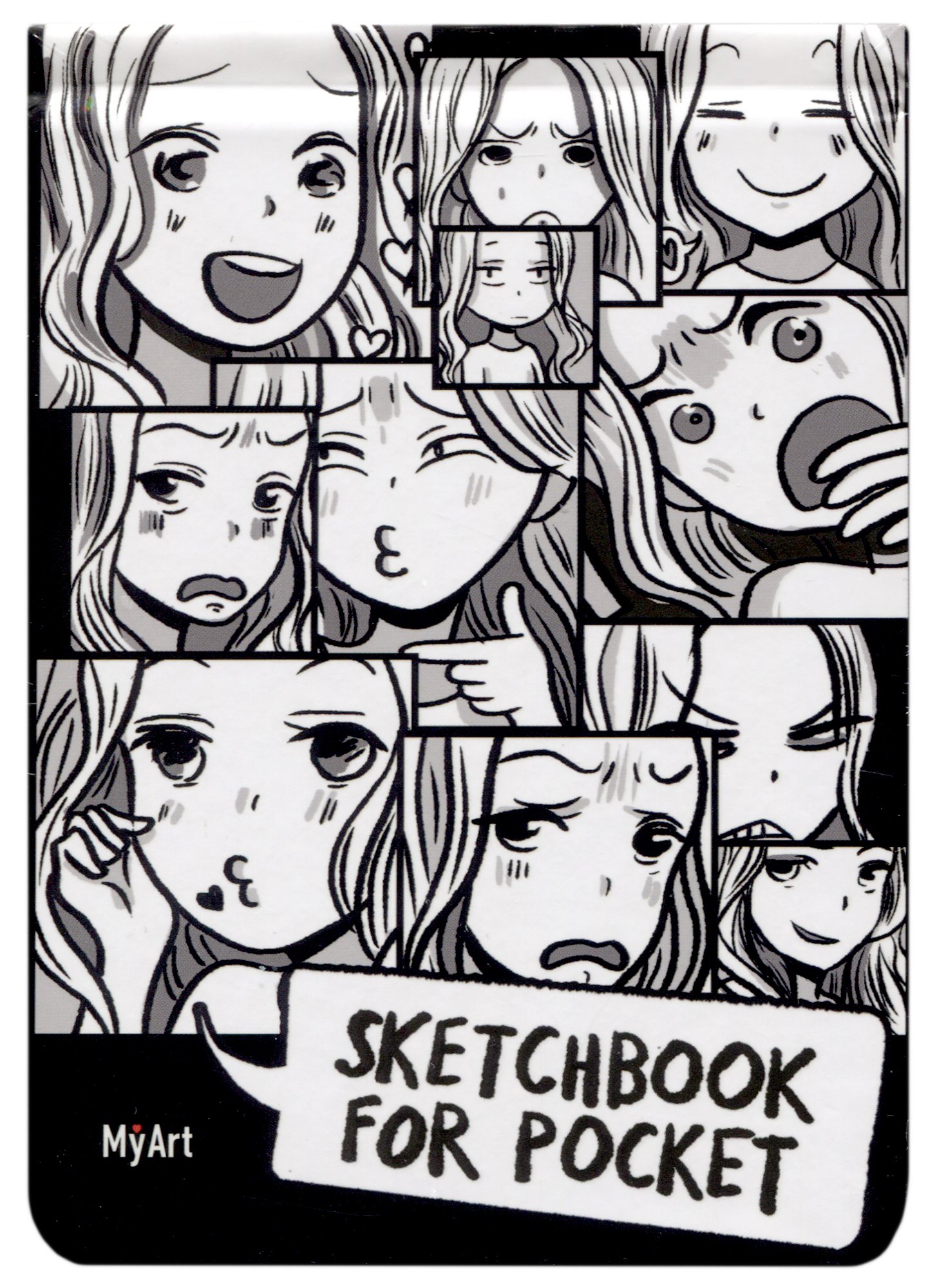 Скетчбук А6 48л "Sketchbook for Pocket. Комикс аниме" белый офсет, резинка, тв.обложка
Скетчбук А6 48л "Sketchbook for Pocket. Комикс аниме" белый офсет, резинка, тв.обложка