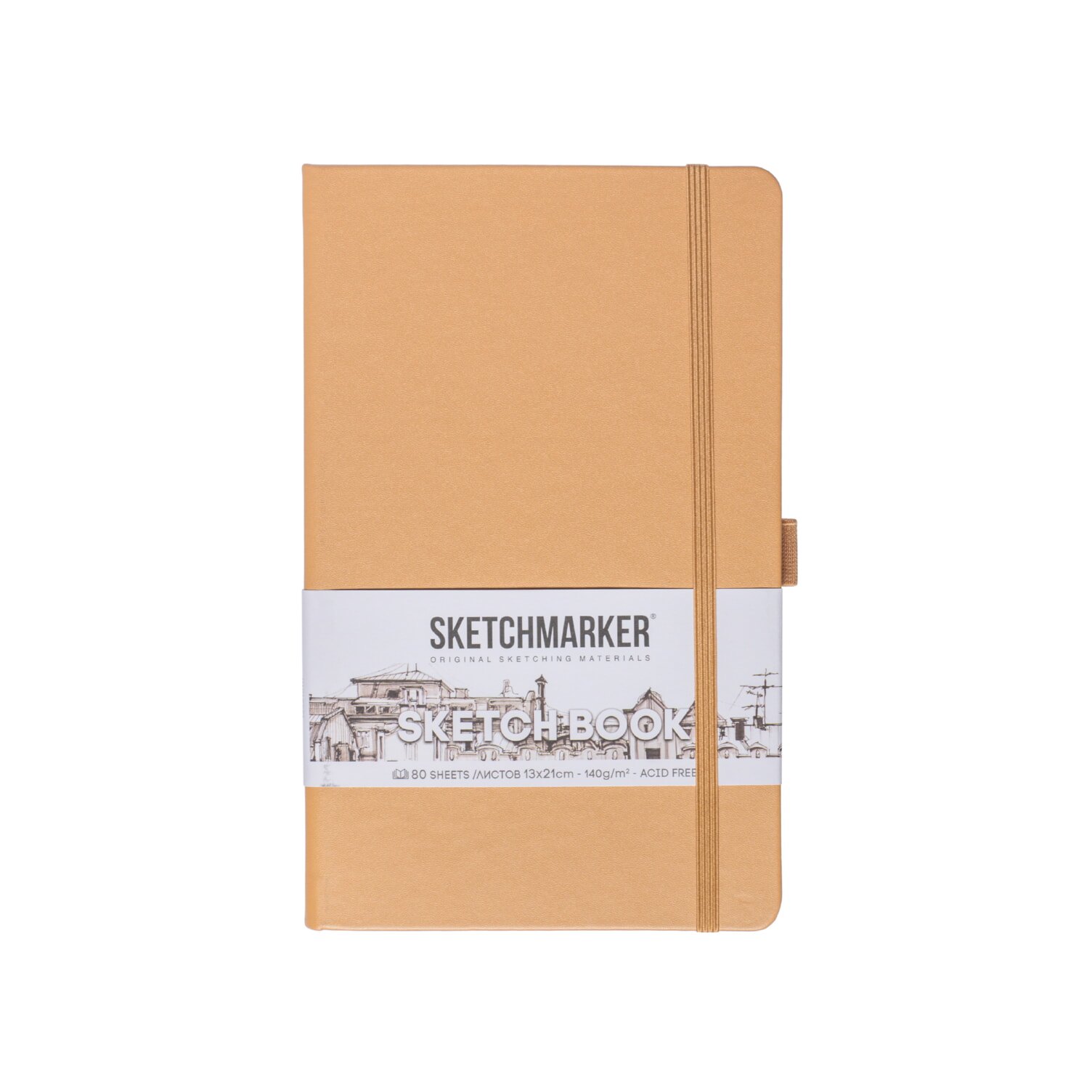 Скетчбук 13*21 80л "Sketchmarker" капучино, 140г/м2, слоновая кость, тв.обл.
Скетчбук 13*21 80л "Sketchmarker" капучино, 140г/м2, слоновая кость, тв.обл.