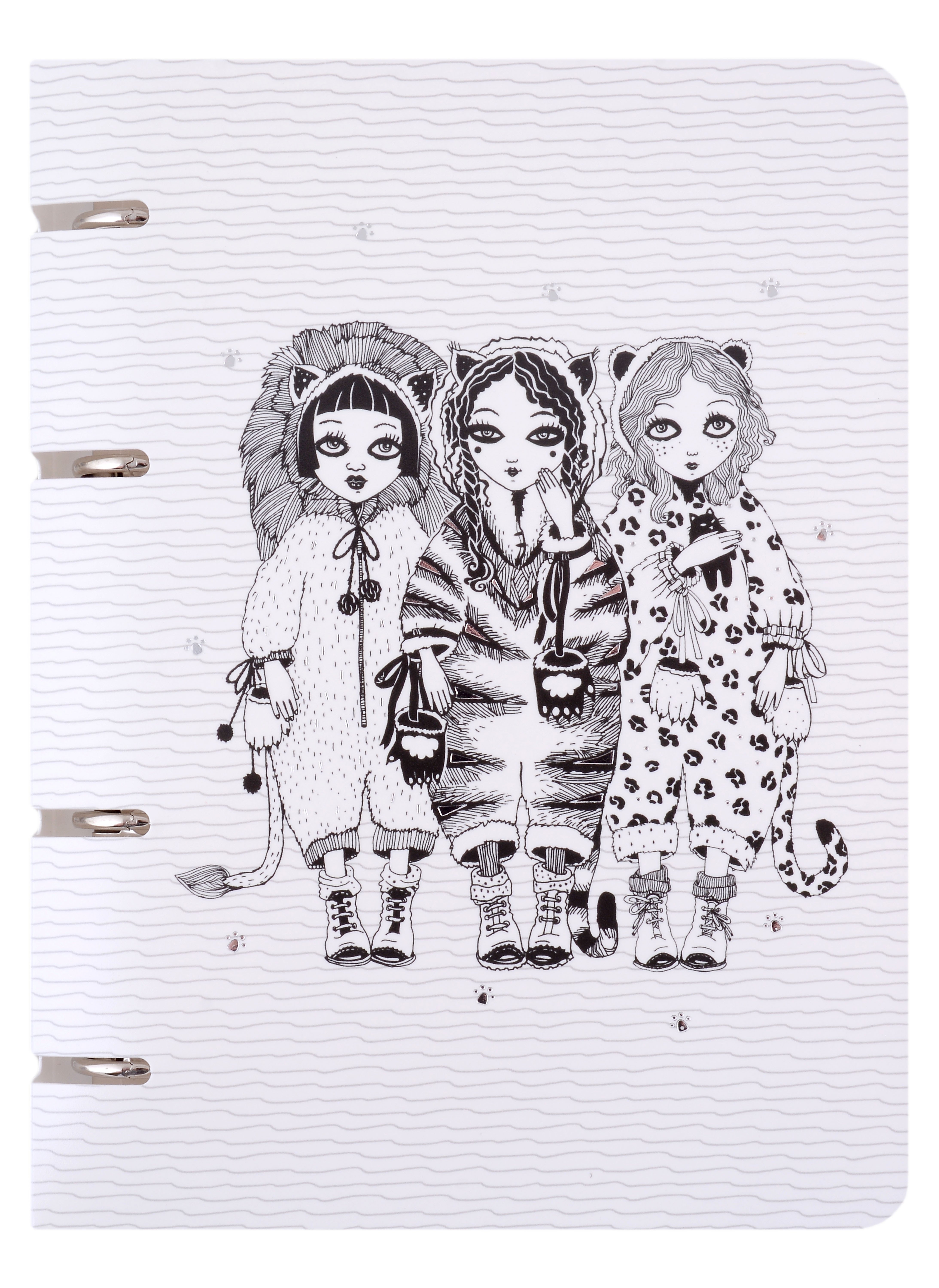 Тетрадь на кольцах в клетку Listoff, "Милашки", 100 листов
Тетрадь на кольцах в клетку Listoff, "Милашки", 100 листов