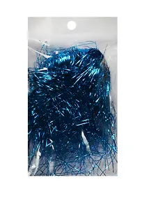 Купить Дождик блестящий для декора в блистере 10гр голубой — Фото №1