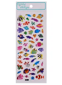 Купить Наклейки эпоксидные Рыбы микс JYG654-JYG141 — Фото №1