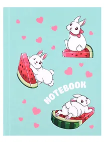 Купить Записная книжка А6 48л лин. "ЗАЙКА МОЯ" тв.переплёт, полноцв.печать, глянц.гологр.ламинация — Фото №1