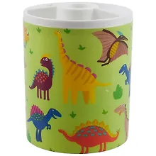 Купить Стакан для пишущих принадлежностей "Динозаврики" пластик — Фото №1