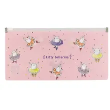 Купить Папка на молнии «Kitty ballerina», 25.5 х 13 см — Фото №1