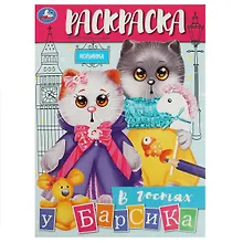 Купить Раскраска. В гостях у Барсика — Фото №1