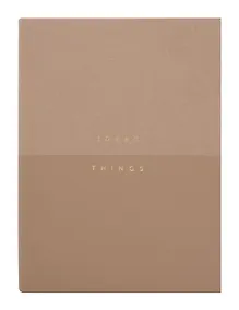 Купить Книга для записей А5 80л лин. "Ideas & Things" беж., Schiller — Фото №1
