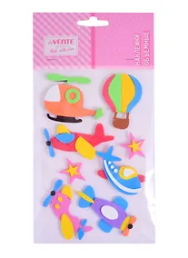 Купить Наклейки объемные deVENTE Воздушный транспорт (фоамиран) (110х180 мм.) (3+) (8002905) (deVente) (упаковка) — Фото №1