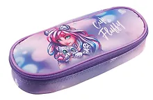 Купить Пенал-косметичка Феникс+, "Девушка с барсом", на молнии — Фото №1