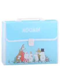 Купить Портфель А4 12 отделений Moomin "Муми семейство и друзья" — Фото №1