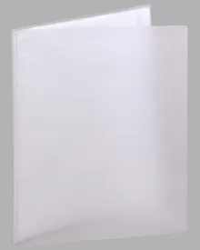 Купить Папка 20ф B5 "Transparent" пластик, серая — Фото №1