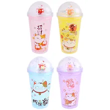 Купить Стакан Манэки-нэко (пластик) (450мл) — Фото №1