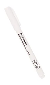 Купить Маркер перманентный белый 1мм, Goodmark — Фото №1