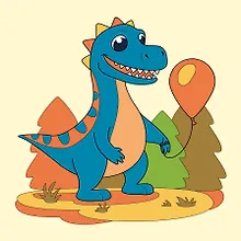 Купить Картина по номерам детская LORI "Мечтатель", холст на подрамнике 20х20 см — Фото №1