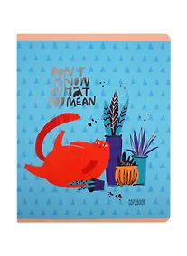 Купить Тетрадь общая в клетку «Озорной кот», А5, 48 листов — Фото №1