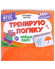 Купить Перекидные карточки. Тренирую логику. Найди пару — Фото №1