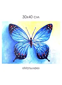 Купить Набор для творчества ТМ Origami Алмазные узоры. Мотылек 30*40см арт. 06716 — Фото №1