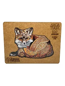 Купить Пазл фигурный «Лиса», 100 деталей — Фото №1