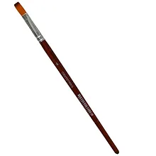 Купить Синтетическая кисть, плоская, № 4 — Фото №1