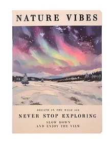 Купить Тетрадь А4- 40л кл. "JANE. Nature Spirit" скрепка, мел.картон, мат.ламинация, тиснение фольгой — Фото №1