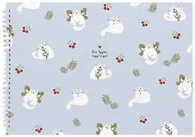 Купить Альбом для рисования Be Smart, "Mur-Mur. Крылышки", А4, 40 листов, на гребне — Фото №1