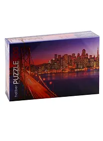 Купить Пазл HATBER Premium 1000 эл. 680х450мм.Ночной город — Фото №1