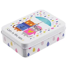 Купить Шкатулка Cats in the rain (9х7х3) (металл) — Фото №1