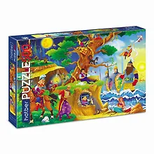 Купить Пазл hatber "Премиум" "Сказки Пушкина", 500 элементов А2ф, 48х33см — Фото №1