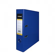 Купить Папка архивная 75мм А4 синяя,PVC,прозр.карман,металл.уголки, inФОРМАТ — Фото №1