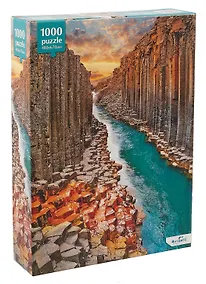 Купить Пазл 1000 элементов "Базальтовый каньон Студлагиль", Исландия — Фото №1