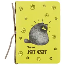 Купить Записная книжка «Fat cat», 58 листов, А6 — Фото №1