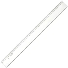 Купить Линейка 50см пластик, прозр/дымч., Koh-I-Noor — Фото №1