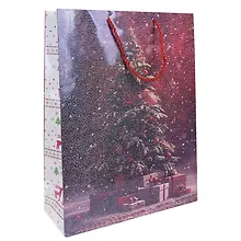 Купить Пакет А3 32*42*11,5 "Подарки под елкой" НГ, бум.мат.ламинат — Фото №1