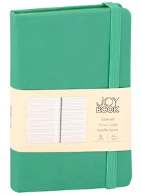 Купить Записная книжка А6 96л лин. "Joy Book. Альпийский луг" иск.кожа, тонир.блок, скруг.углы, ляссе, резинка, карман на задн.форзаце — Фото №1