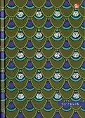 Купить Книга для записей А5 120л кл. "Орнамент. Павлиний окрас" 7БЦ, мат.лам, тисн. гологр. фольгой, Listoff — Фото №1