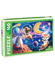 Купить Пазл Животные в космосе 160 элементов ТМ Рыжий кот П160-5267 — Фото №1