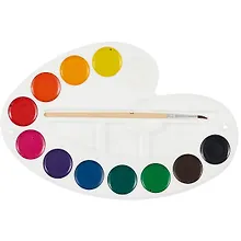 Купить Краски акварельные 12 цветов "Палитра", Луч — Фото №1