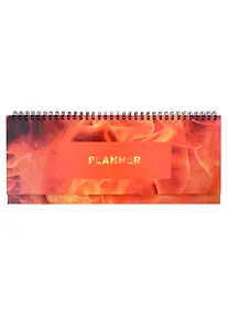 Купить Планинг недат. 56л "Огонь" настольный, 7БЦ, глянц.лам, офсет — Фото №1