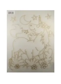 Купить Трафарет Единорог (А3) (052) (упаковка) — Фото №1