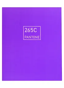 Купить Книга для записей А5+ 96л лин. "Фиалковый сад" интеграл.перепл., матов.ламин., выб.лак — Фото №1