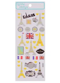 Купить Наклейки эпоксидные Путешествия микс JYG1083-JYG1087 — Фото №1