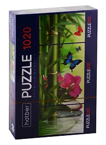Купить Пазл HATBER Premium 260+500+260 элементов TRIPTYCH 3 картинки в 1 коробке-Бабочки — Фото №1